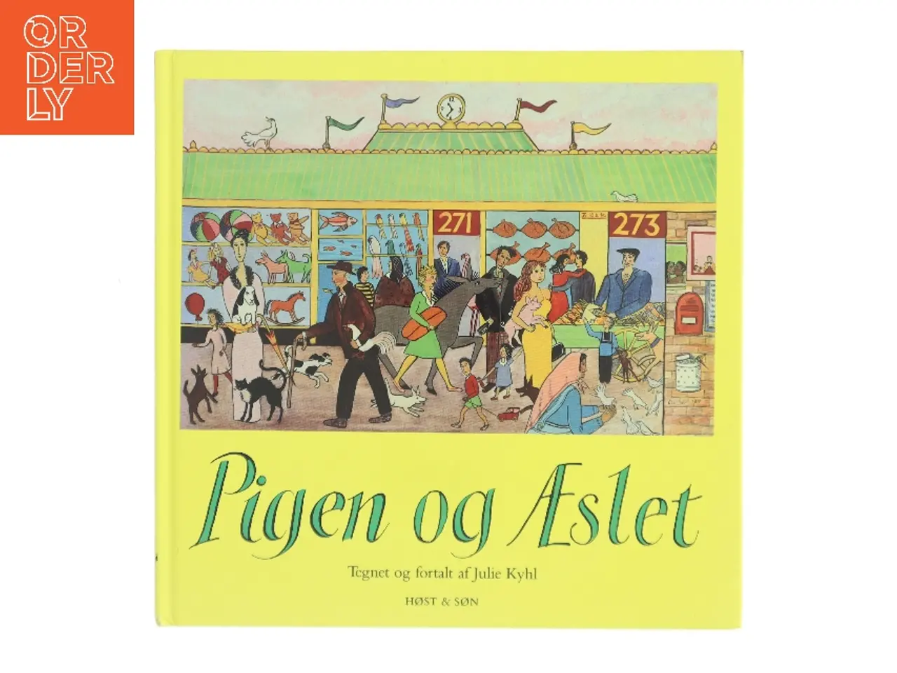 Billede 1 - Pigen og æslet af Julie Kyhl (Bog)