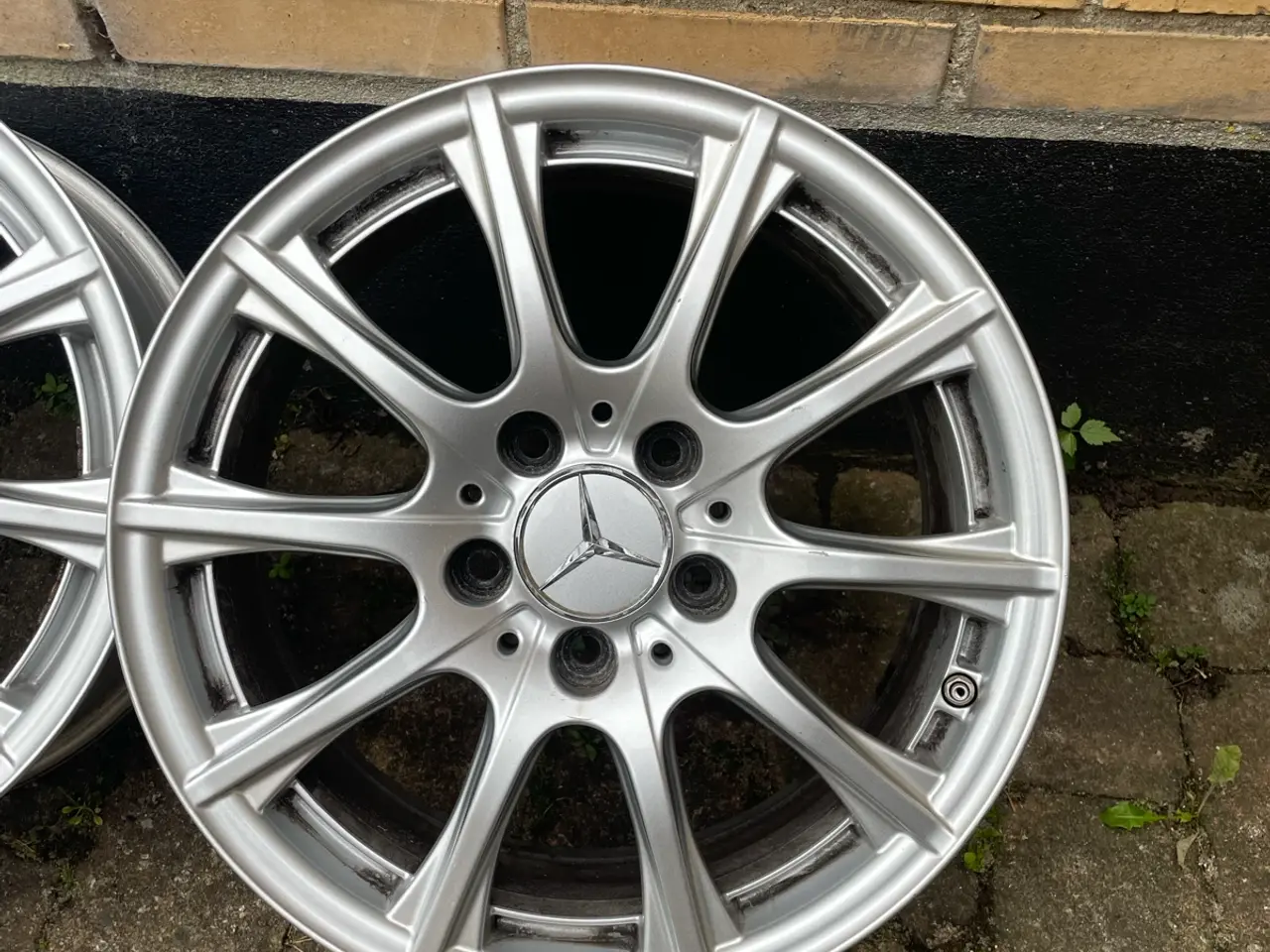 Billede 6 - 4 originale Mercedes alufælge