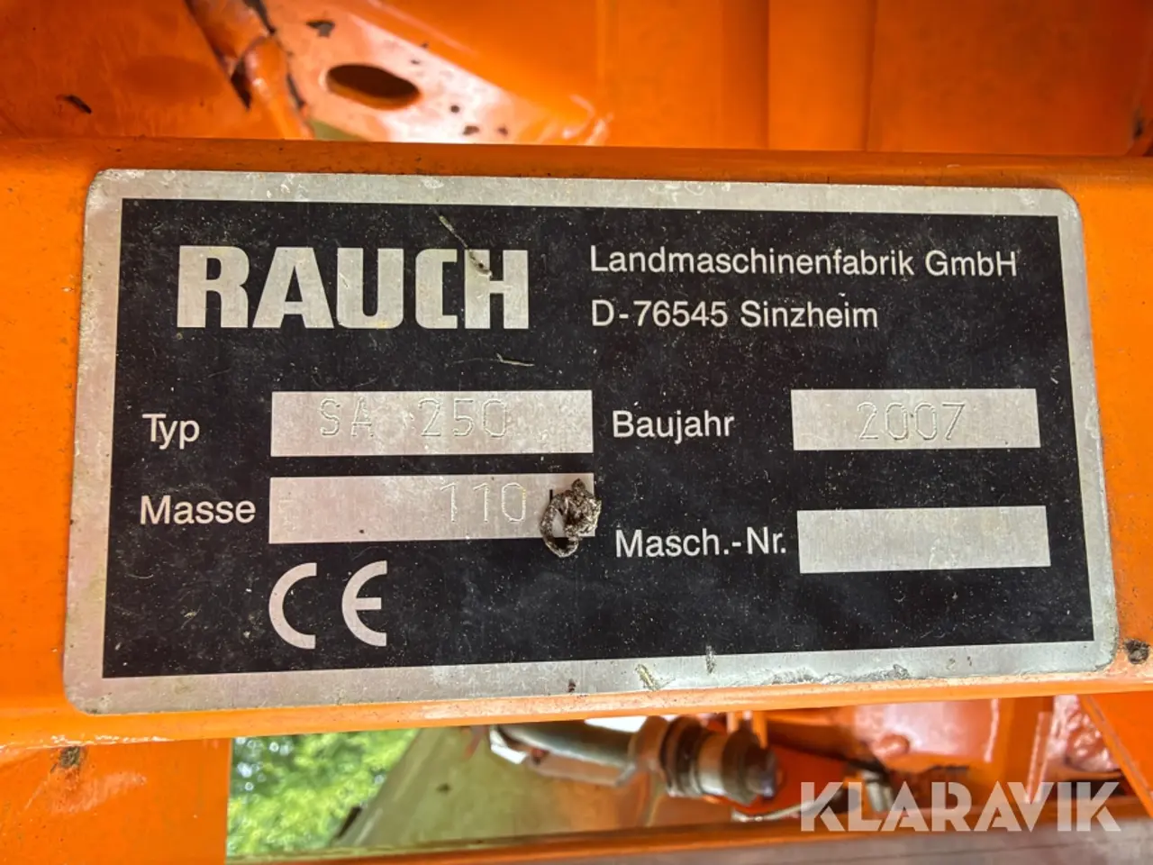 Billede 7 - Saltspreder RAUCH SA 250