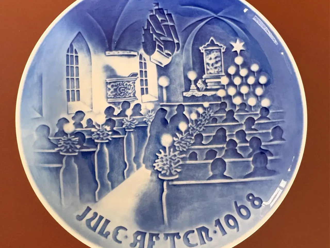Billede 1 - Juleplate 1968