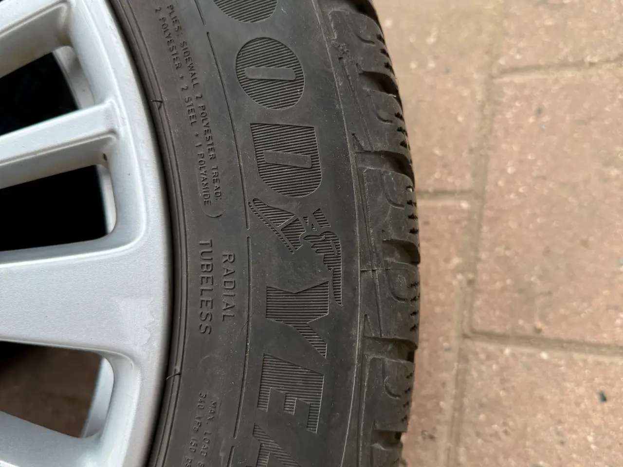 Billede 6 - Fælge Opel granland med gode godkendte vinterdæk