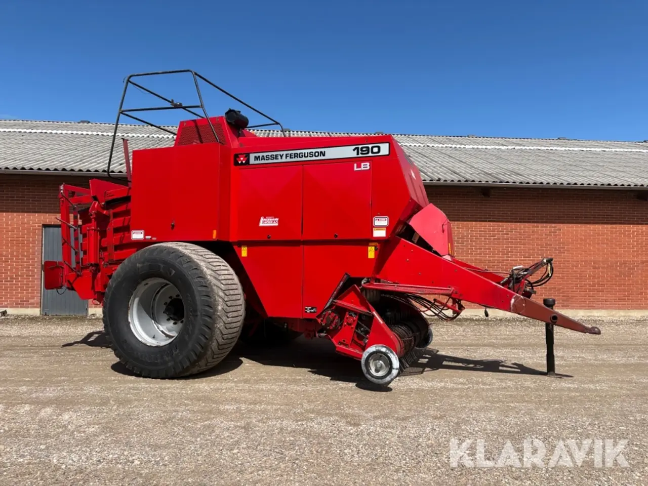 Billede 4 - Ballepresser Massey Ferguson 190