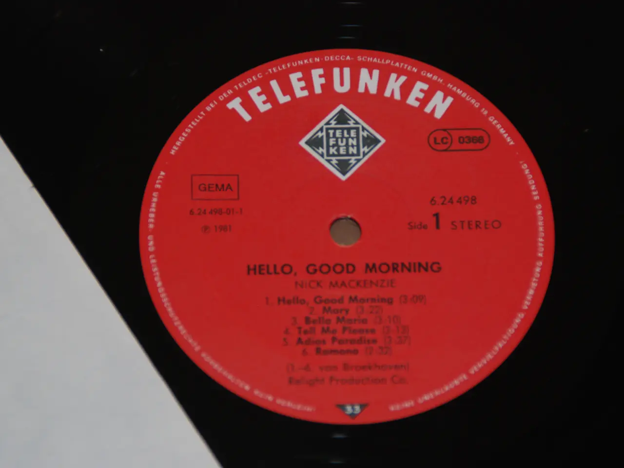Billede 4 - Lp - Nick MacKenzie