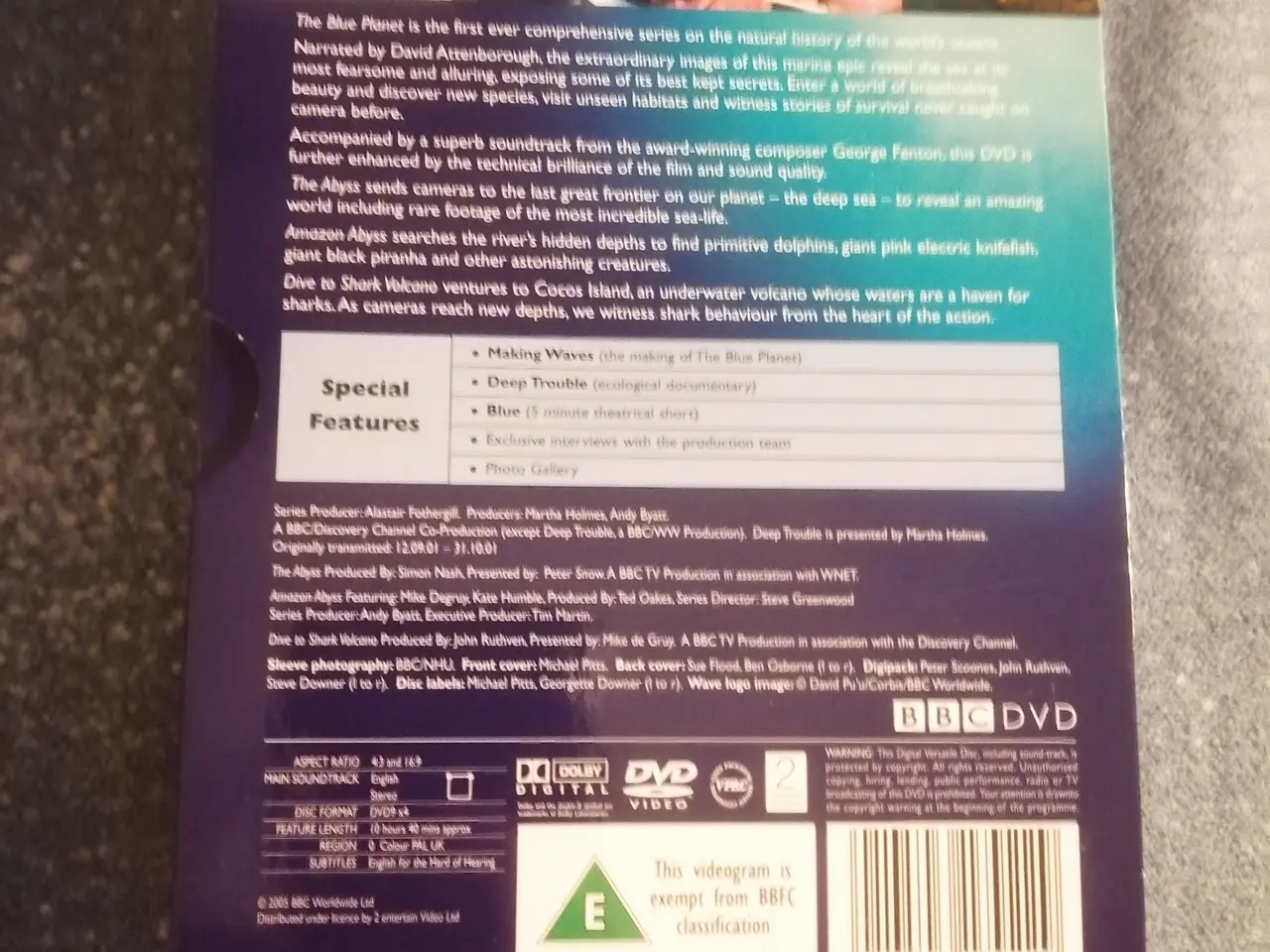 Billede 2 - The Blue Planet Special Edition