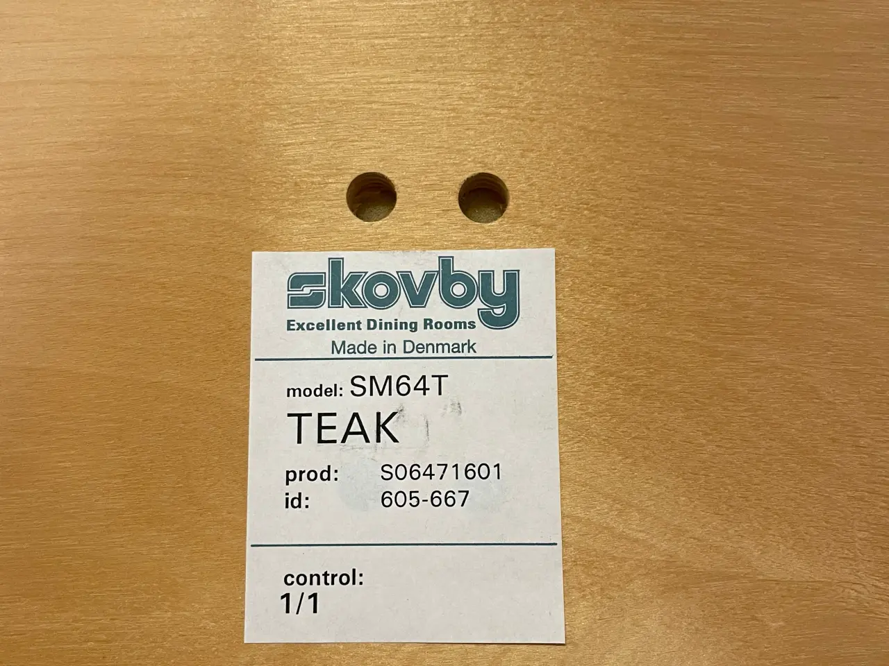 Billede 4 - 6 stk. Spisebordsstole i Teak træ fra Skovby