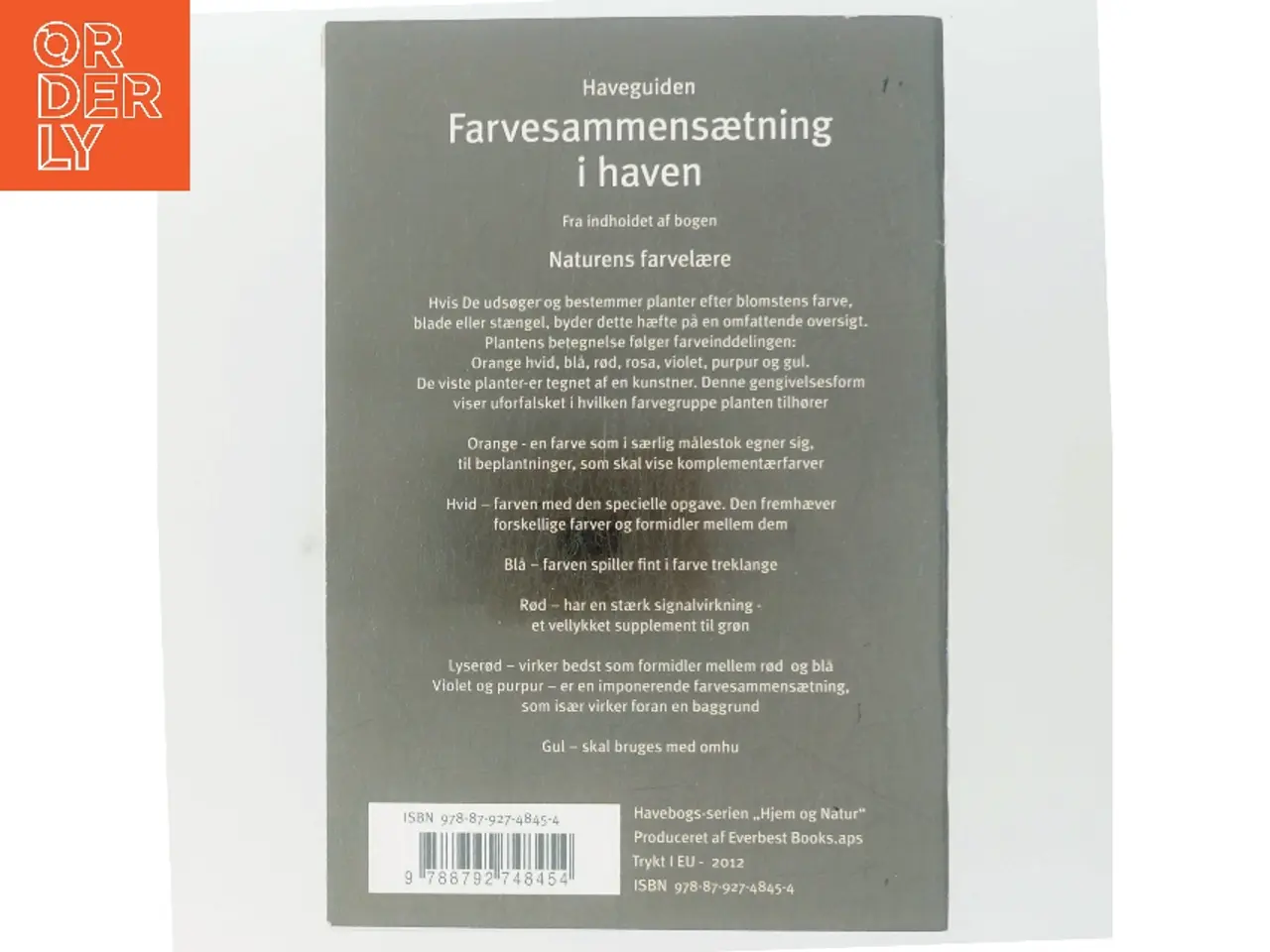 Billede 3 - Farvesammensætning i haven af Everbest Books (Bog)