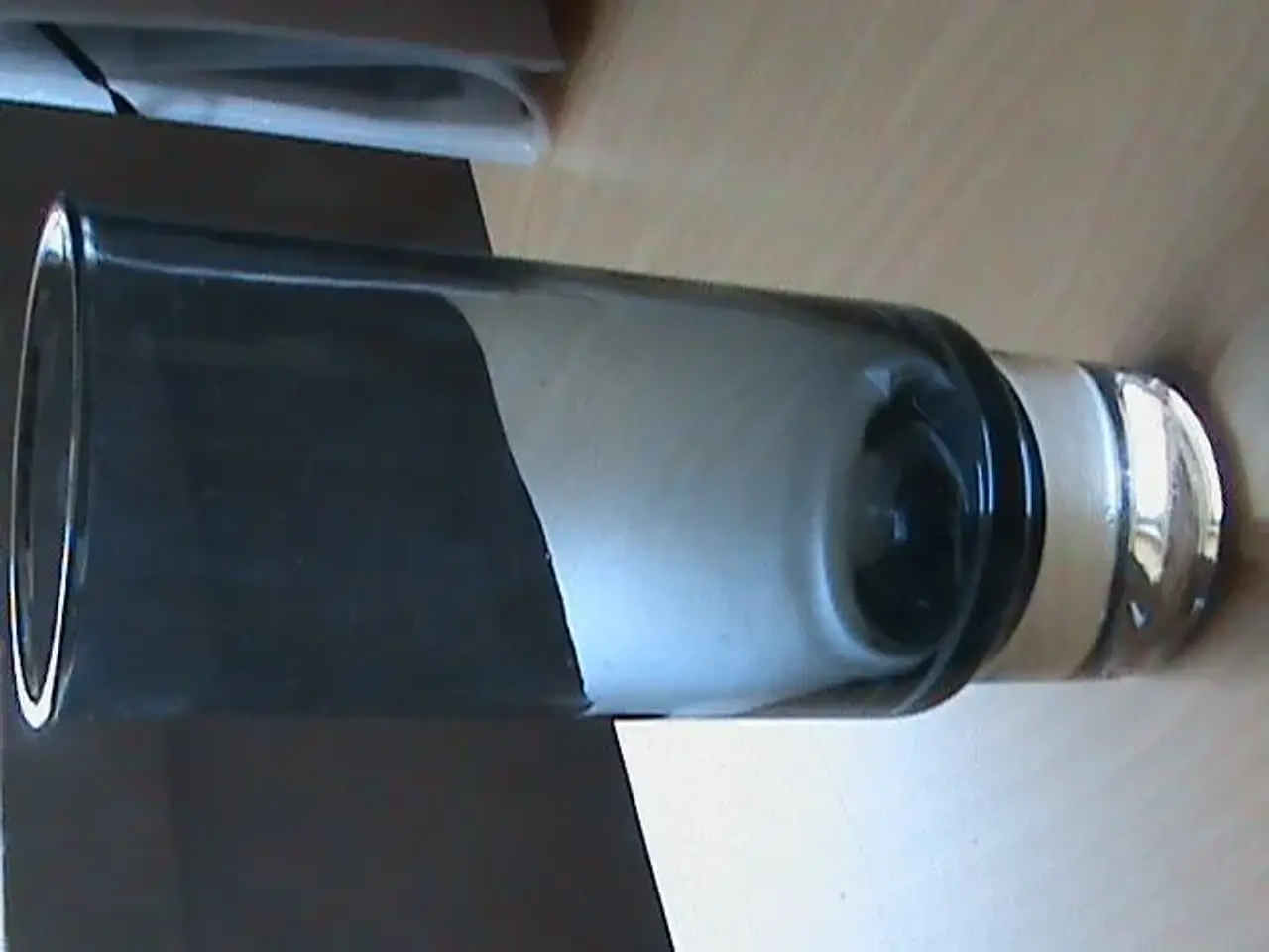 Billede 1 - Glas vase blå