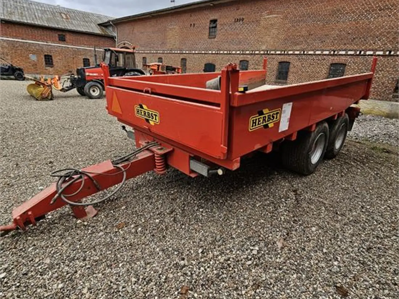 Billede 8 - Herbst 10 T Tandem Tiptrailer - Kapacitet / Capacity 10 ton