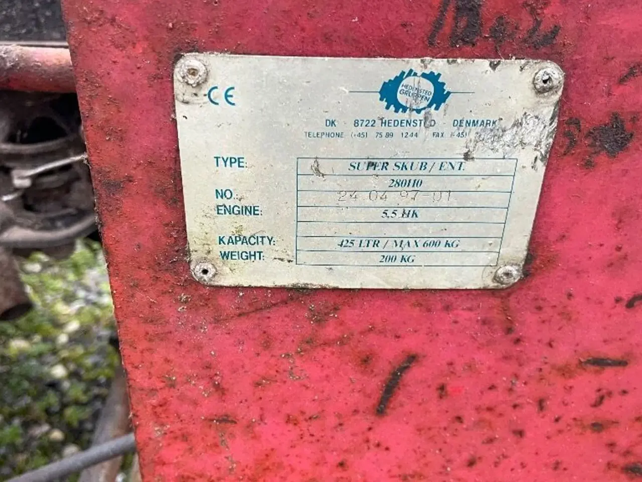 Billede 4 - Hedensted Super skub Motorbøre