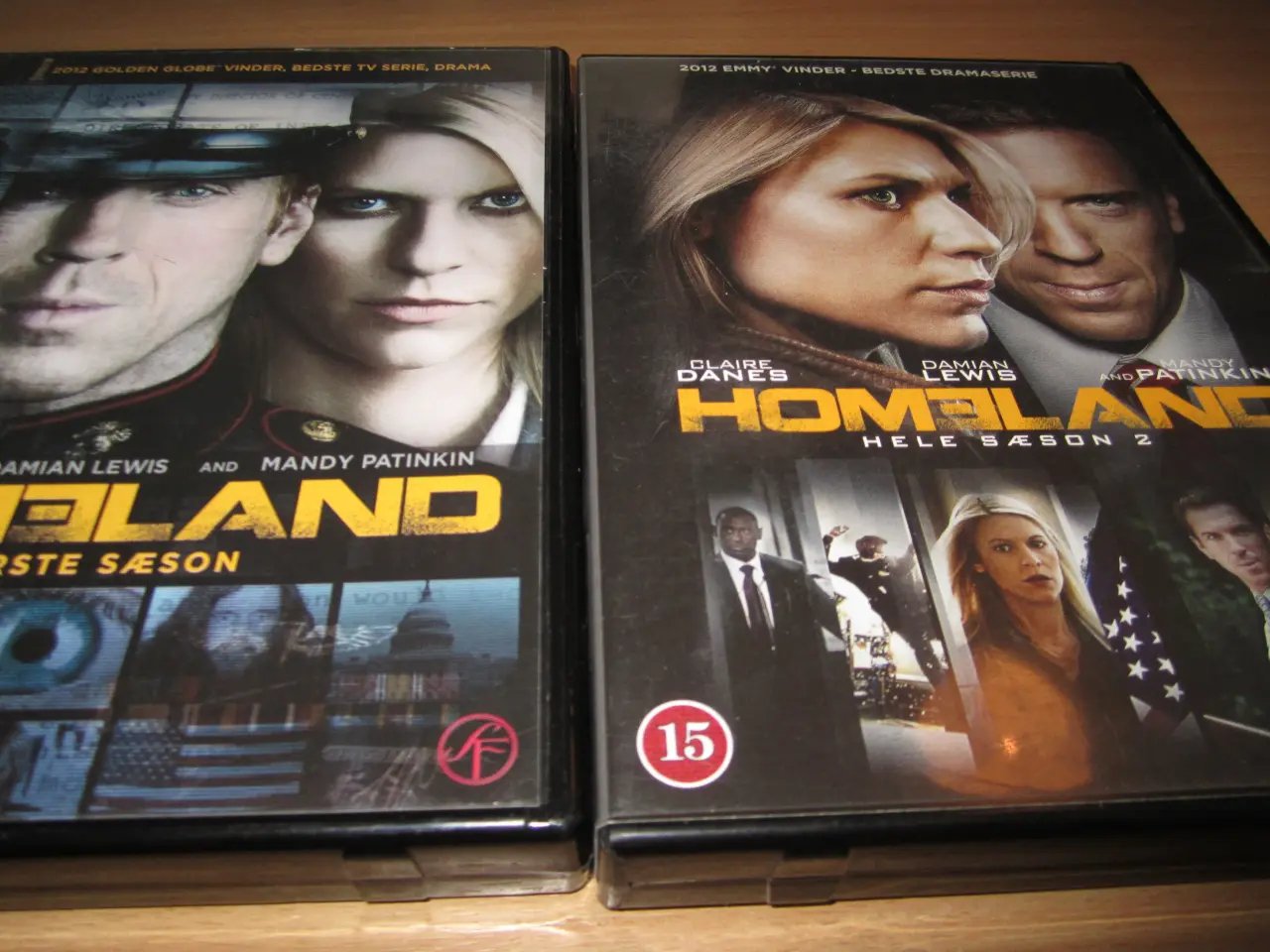Billede 1 - HOMELAND. Sæson 1 & 2. Bokse. BYD.