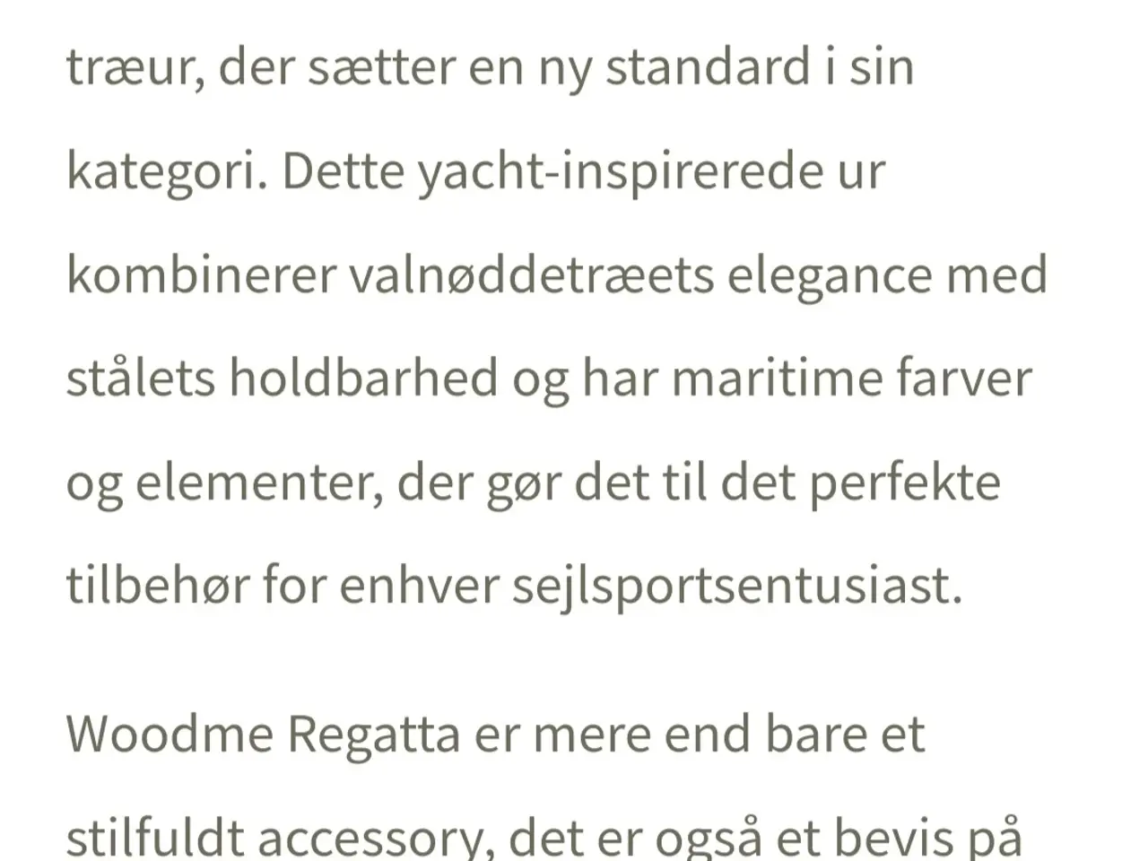 Billede 3 - WOOD ME REGATTA UR