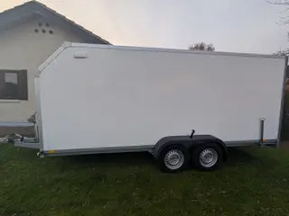 Kæmpe 5 m lukket flyttetrailer rampe aerofront