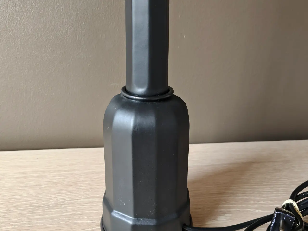 Billede 4 - Flot sort Heidelberg bordlampe