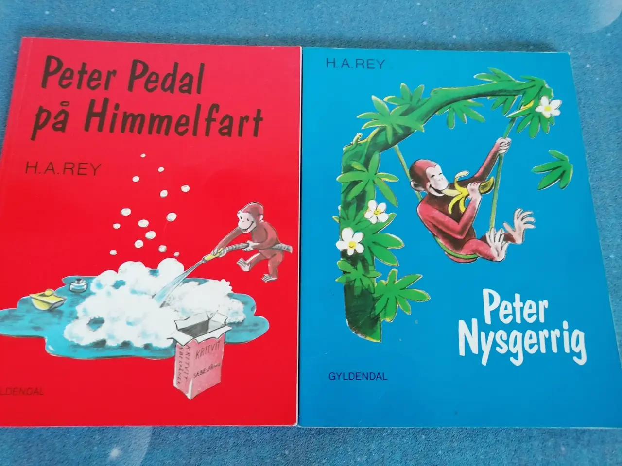 Billede 1 - Peter Nysgerrig og Peter Pedal På Himmelfart