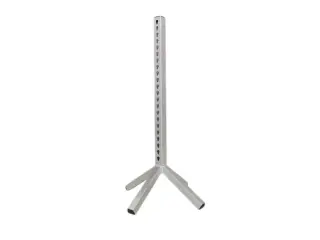 Alu støtte Pony ubehandlet (140cm 24mm nøglehuller)