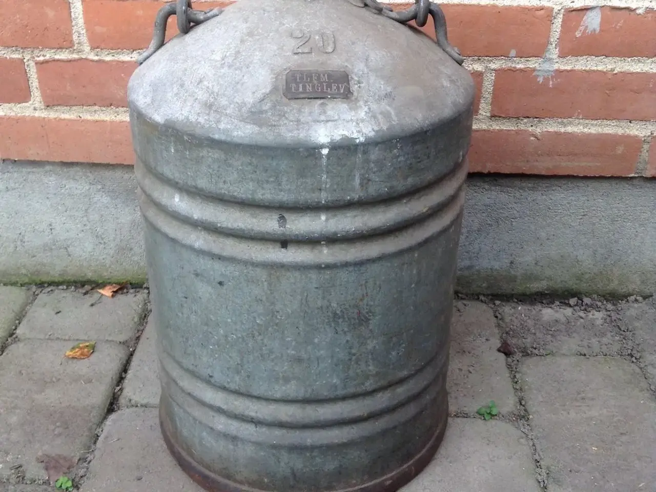 Billede 1 - Gammel 20 l benzindunk