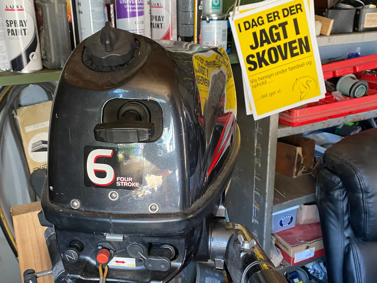 Billede 2 - Hidea 6hk påhængs motor 