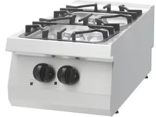 Heavy Duty Gaskomfur – 2 Blus – 12 kW – Bordmodel
