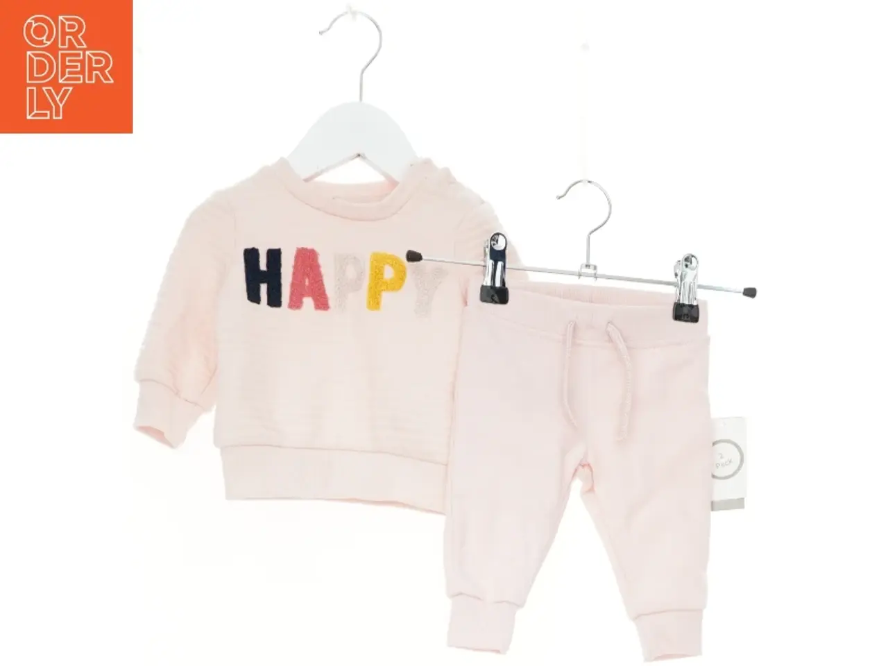 Billede 1 - Baby sæt med trøje og bukser fra Primark (str. 62)