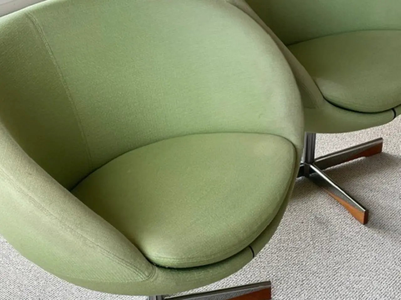 Billede 1 - 2 Stokkestole med vip og drejefunktion