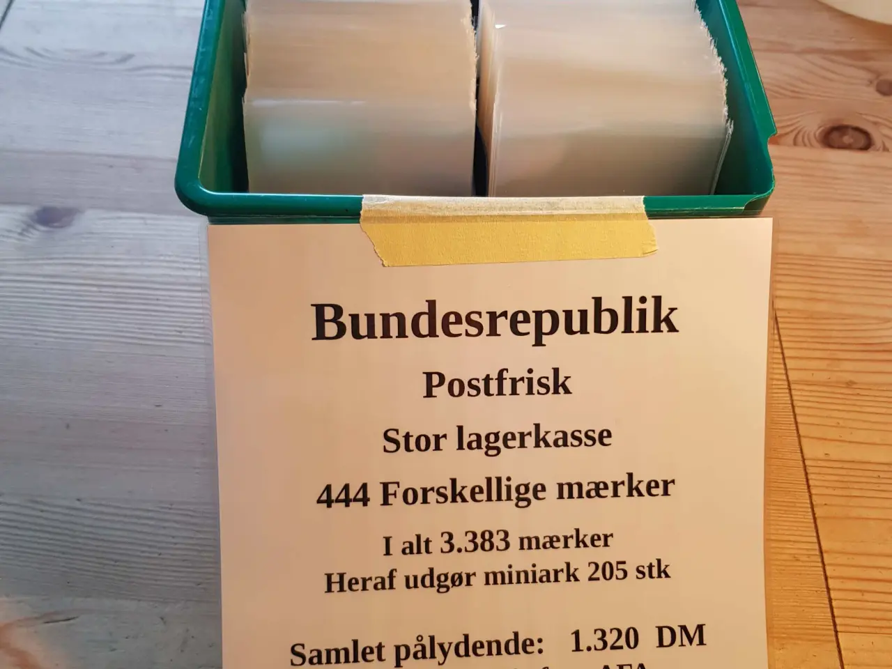 Billede 1 - Bundesrepublik (123) postfrisk lagerkasse