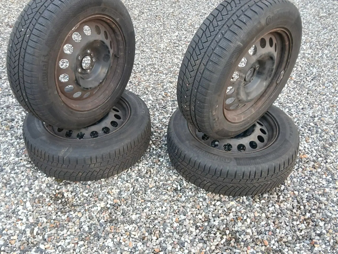 Billede 1 - Vinterhjul Peugeot/Citroen 17"