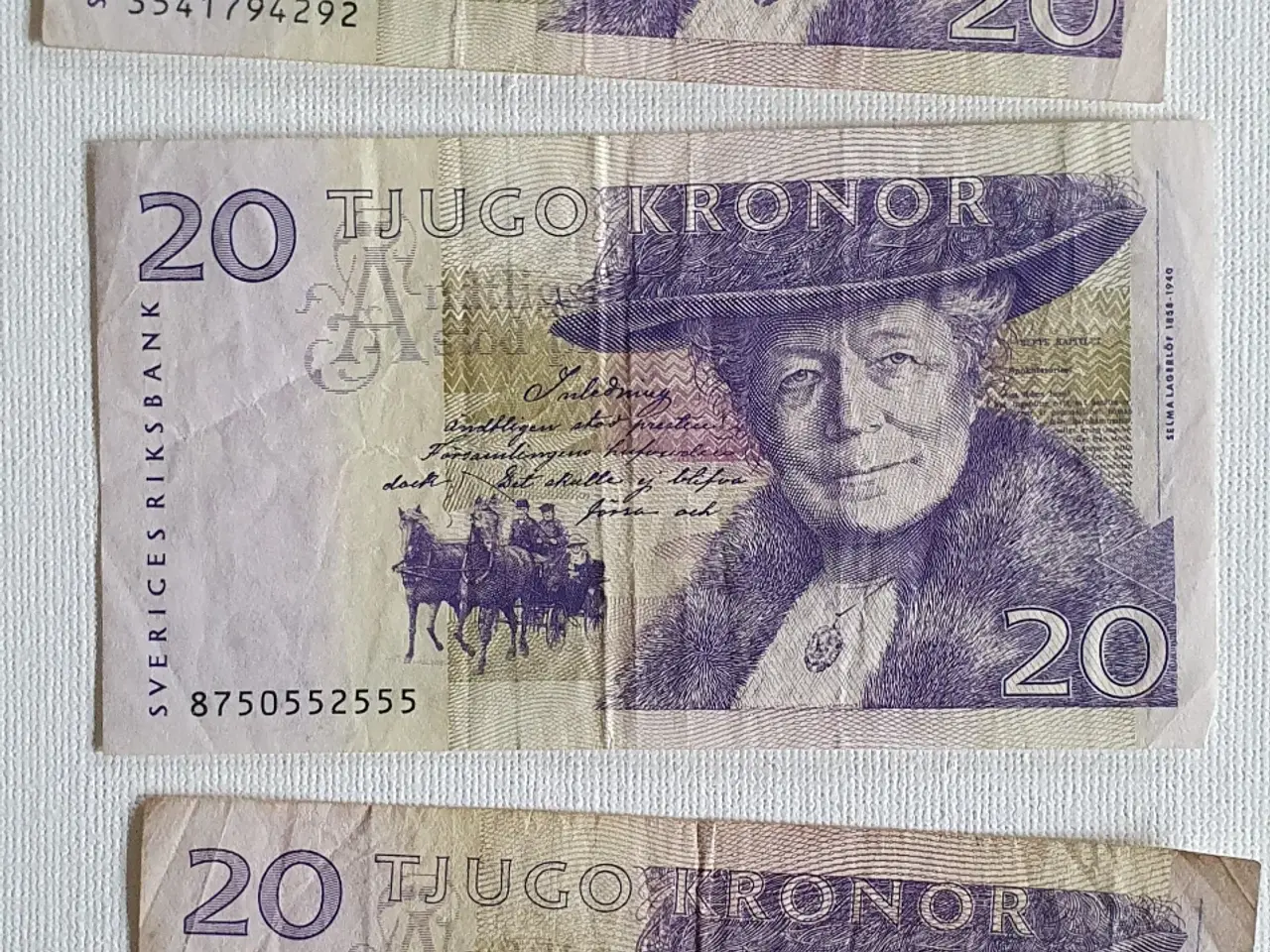 Billede 2 - Svenske pengesedler