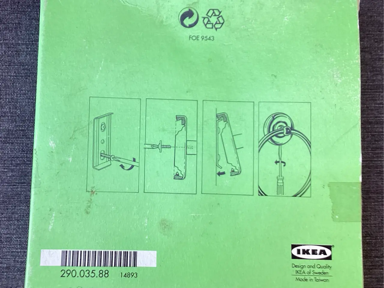 Billede 5 - IKEA vintage rund håndklædeholder
