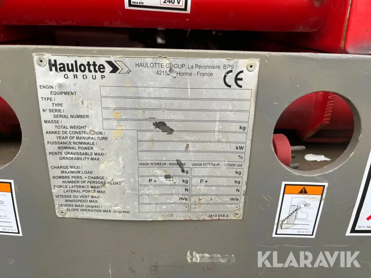 Billede 9 - Sakselift Haulotte Compact 8