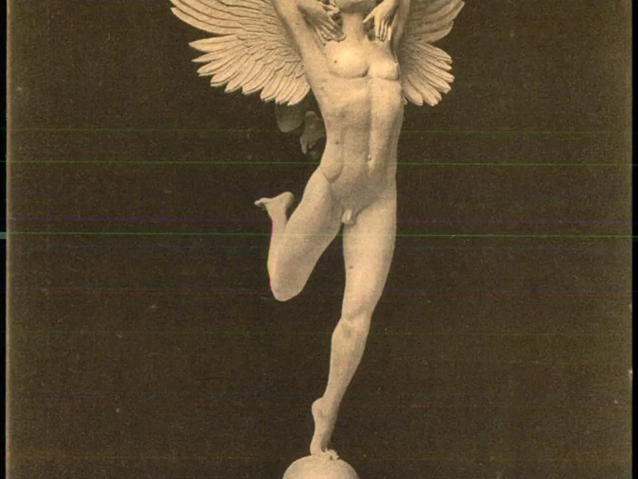 Billede 1 - Musæet ved Kildekrog - Rudolf Tegner - Eros flyver med Psyke - Nordisk Kunst u/n - Ubrugt