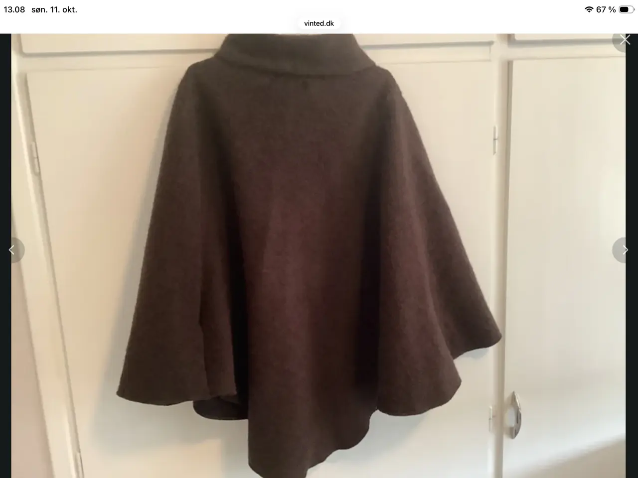 Billede 2 - Så smuk poncho fra Uldkompagniet i str s-l