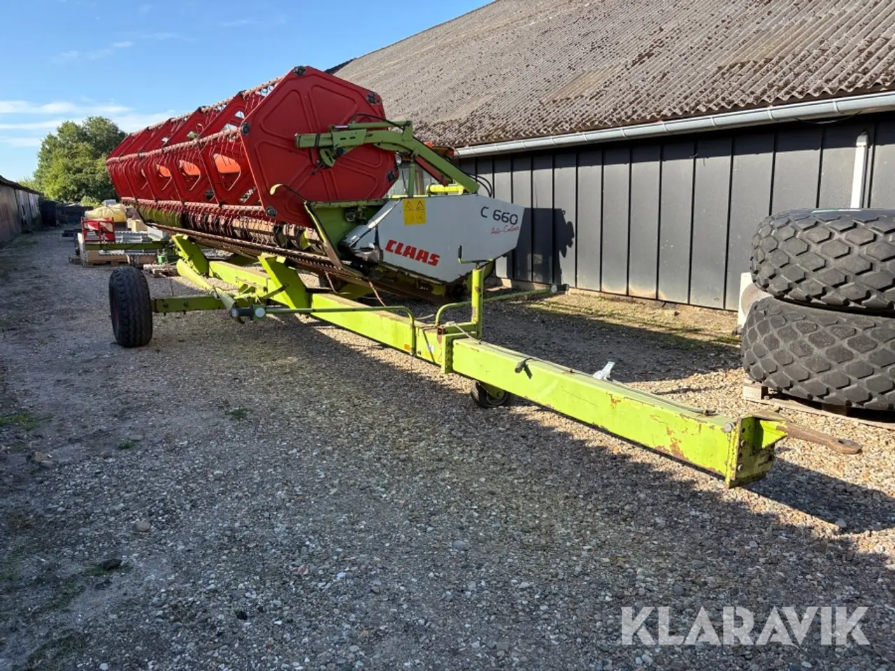 Billede 2 - Skærebor til mejetærsker Claas C 660 auto-contour