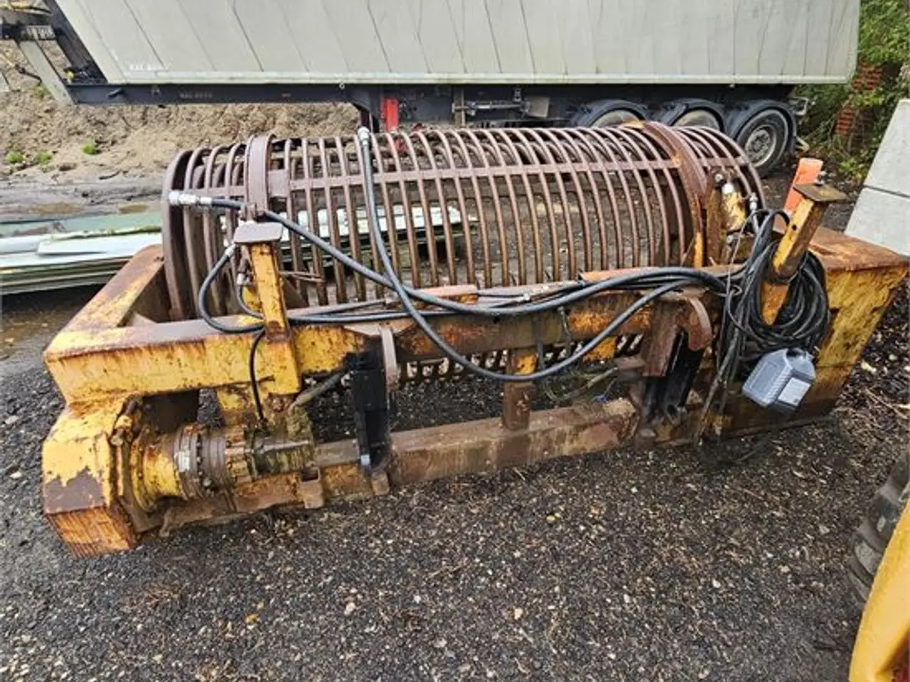 Billede 6 - ABC 3 meter sorterskovl / screening bucket - hydraulic rotating