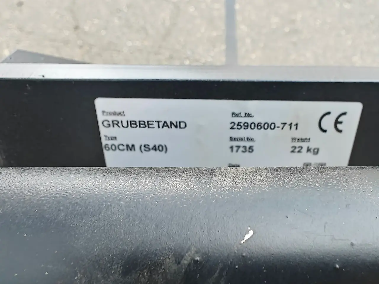 Billede 4 - - - - Fabriksny grubetand, S40 skifte