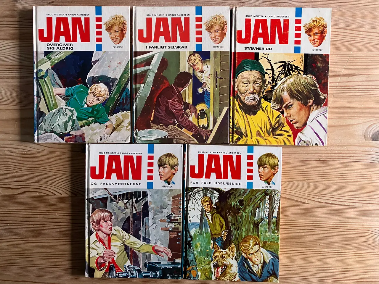Billede 6 - NEDSAT: 35 gamle JAN bøger