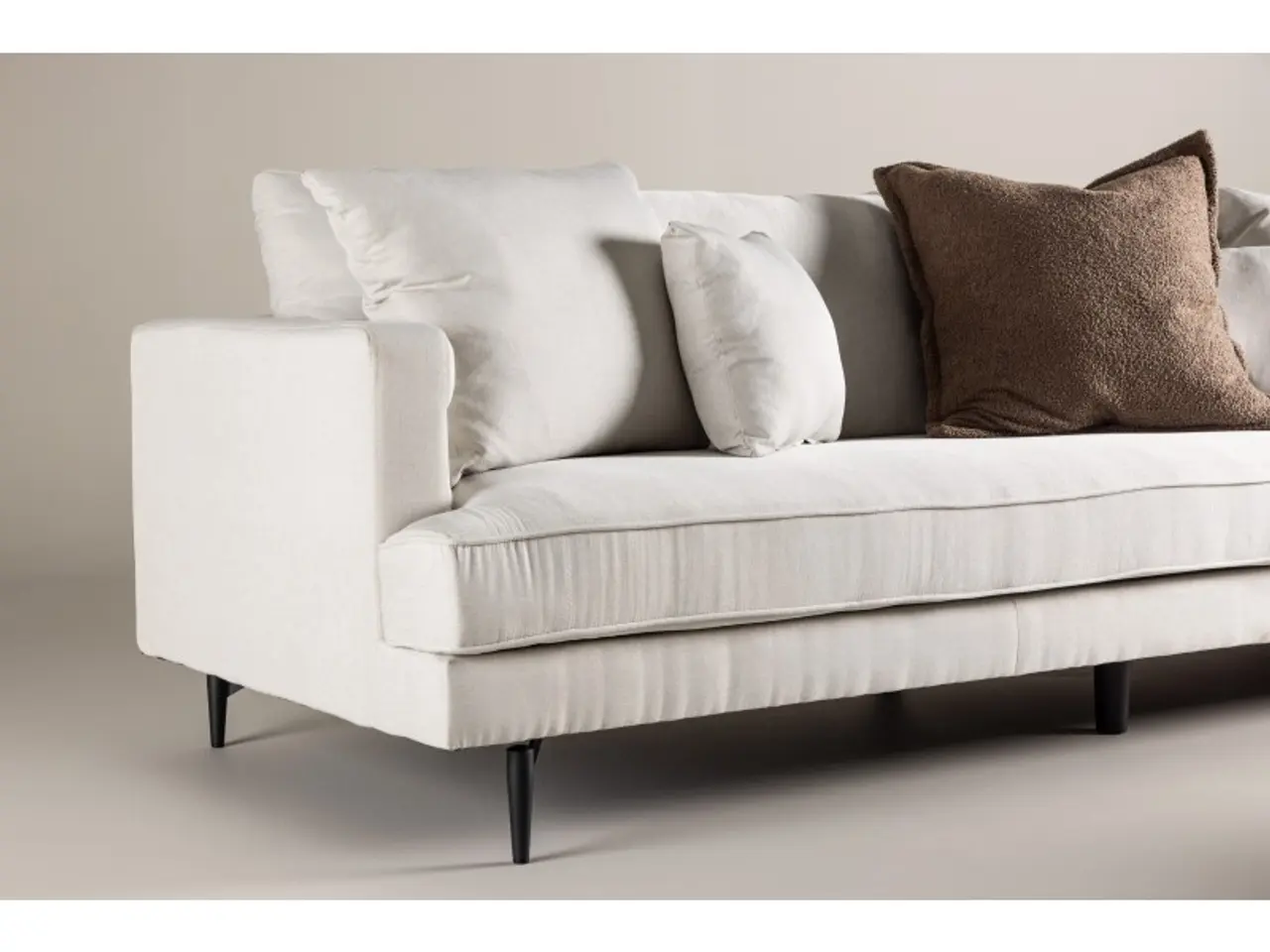 Billede 14 - Sofia 3 personers Sofa - Beige Stof