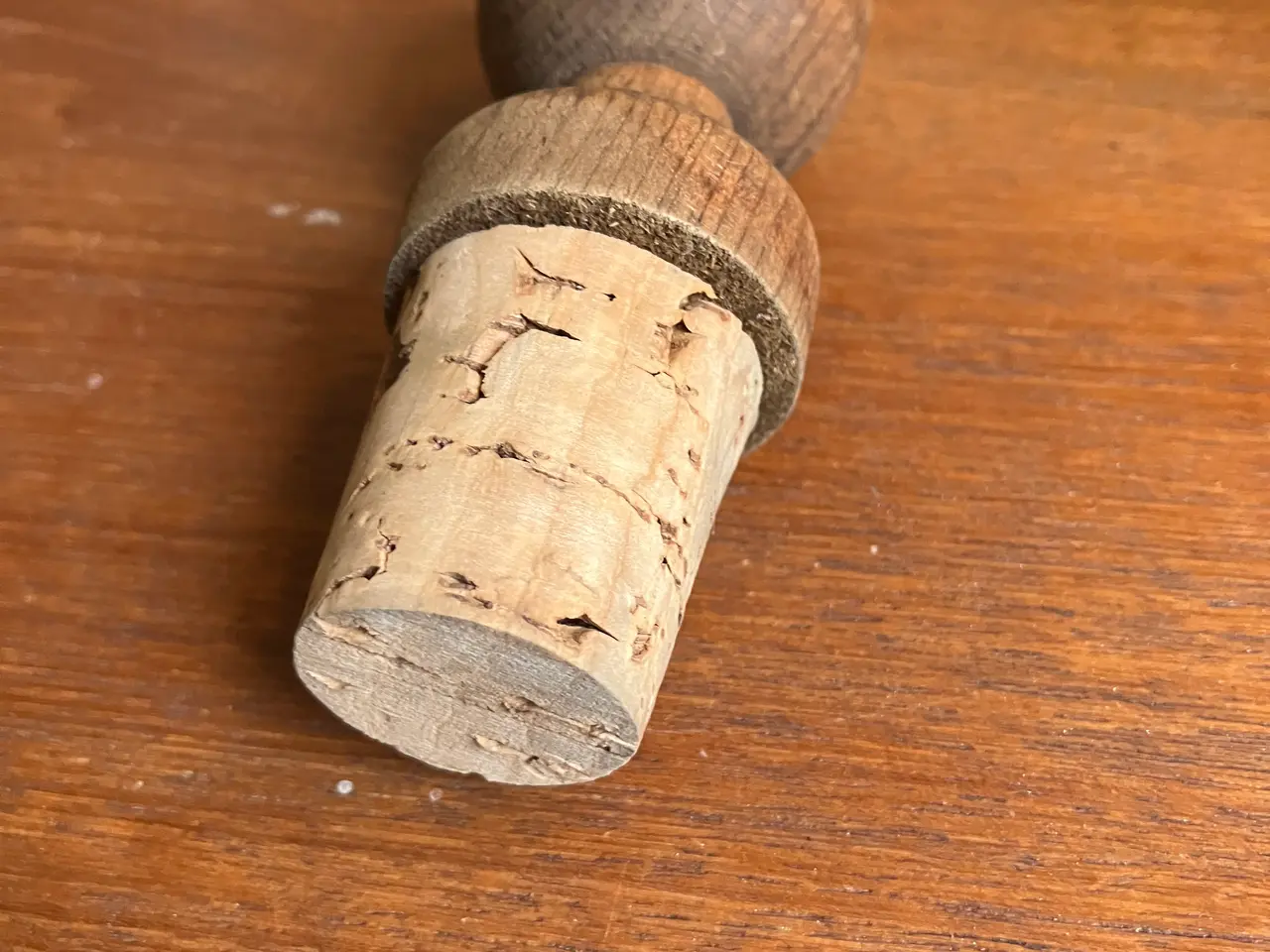 Billede 7 - Vintage glaskaraffel i ravfarvet glas