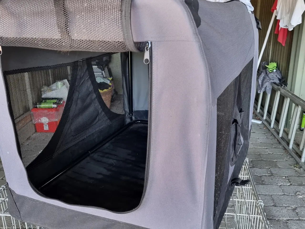 Billede 1 - Stort transportbur til hunde