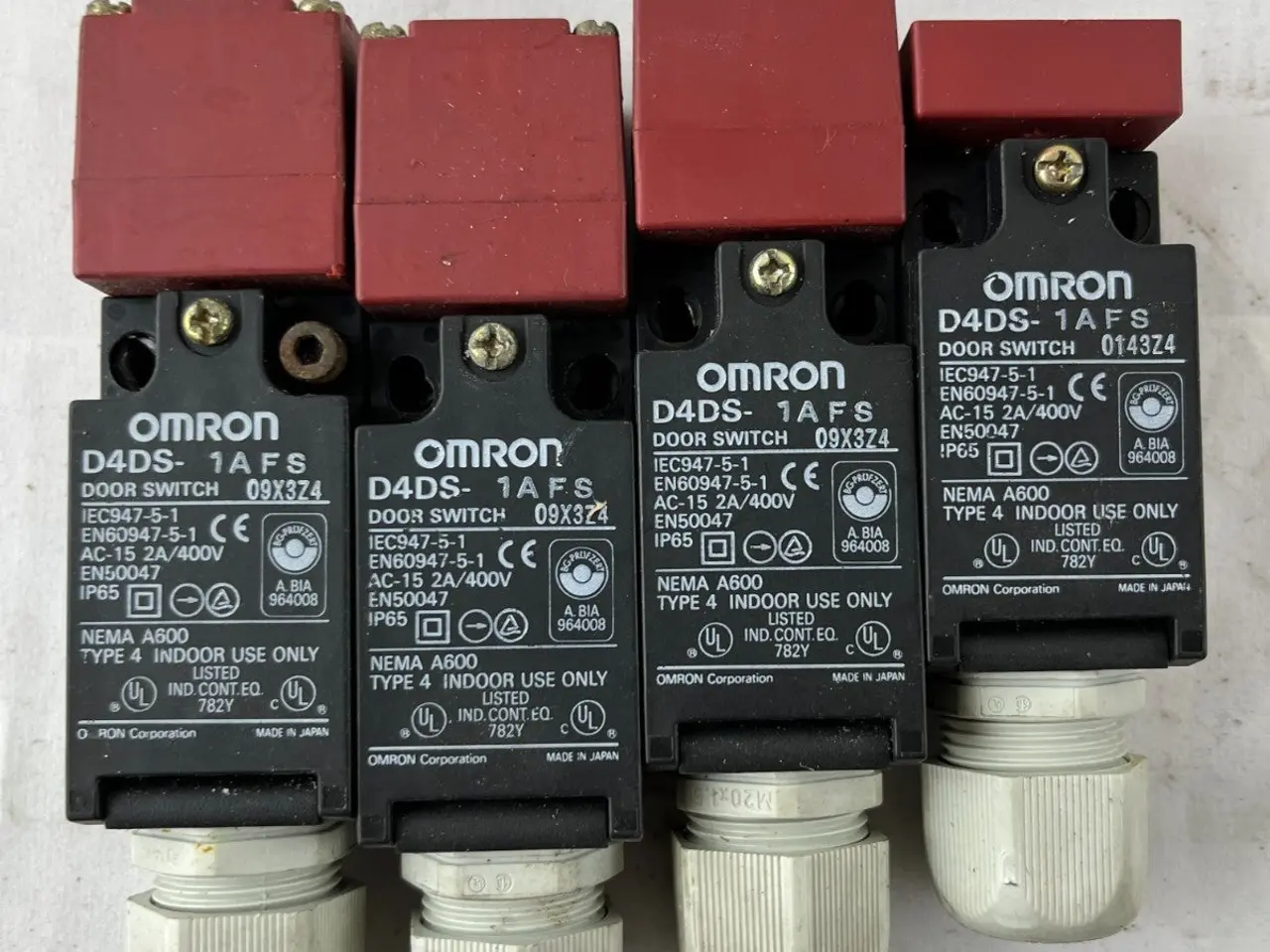 Billede 2 - parti 4x Omron D4DS-1AFS Safety Door Switches