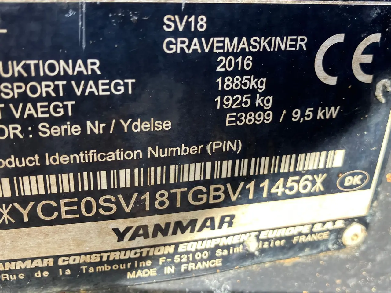 Billede 13 - Yanmar SV18 Yanmar SV18 Velkørene model