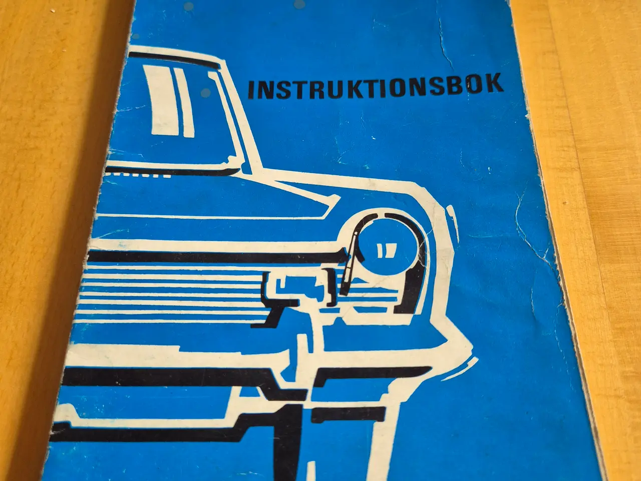 Billede 1 - Instruktionsbog SIMCA 1100.