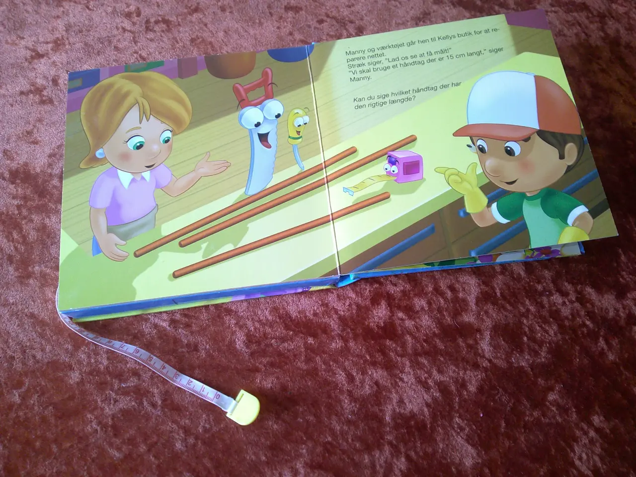 Billede 2 - Handy Manny - Mål op med Stræk, K E media