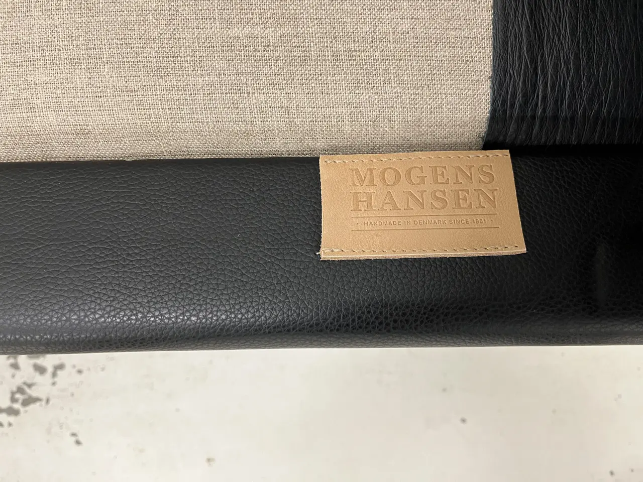 Billede 11 - Mogens Hansen MH 195 2,5 personers sofa sort 