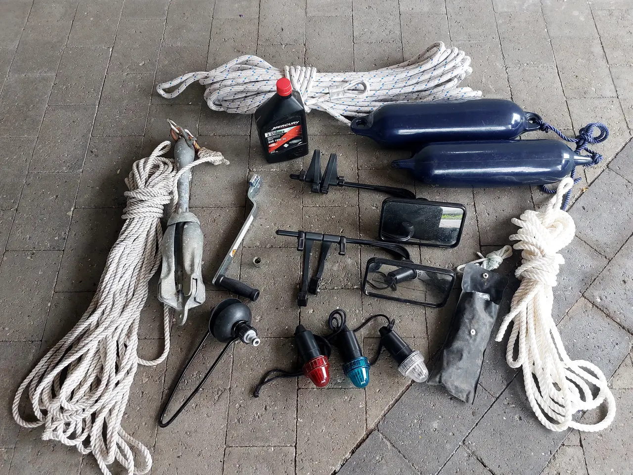Billede 11 - kabinebåd, Quicksilver 430, 25hk Mercury + trailer