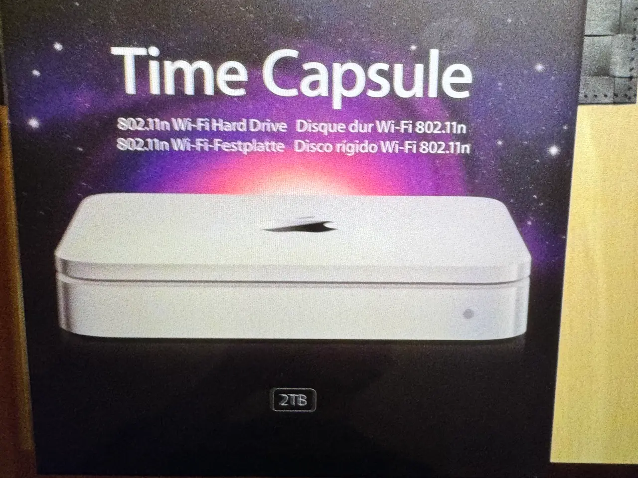 Billede 1 - Apple Time Capsule (Kan også bruges som router)