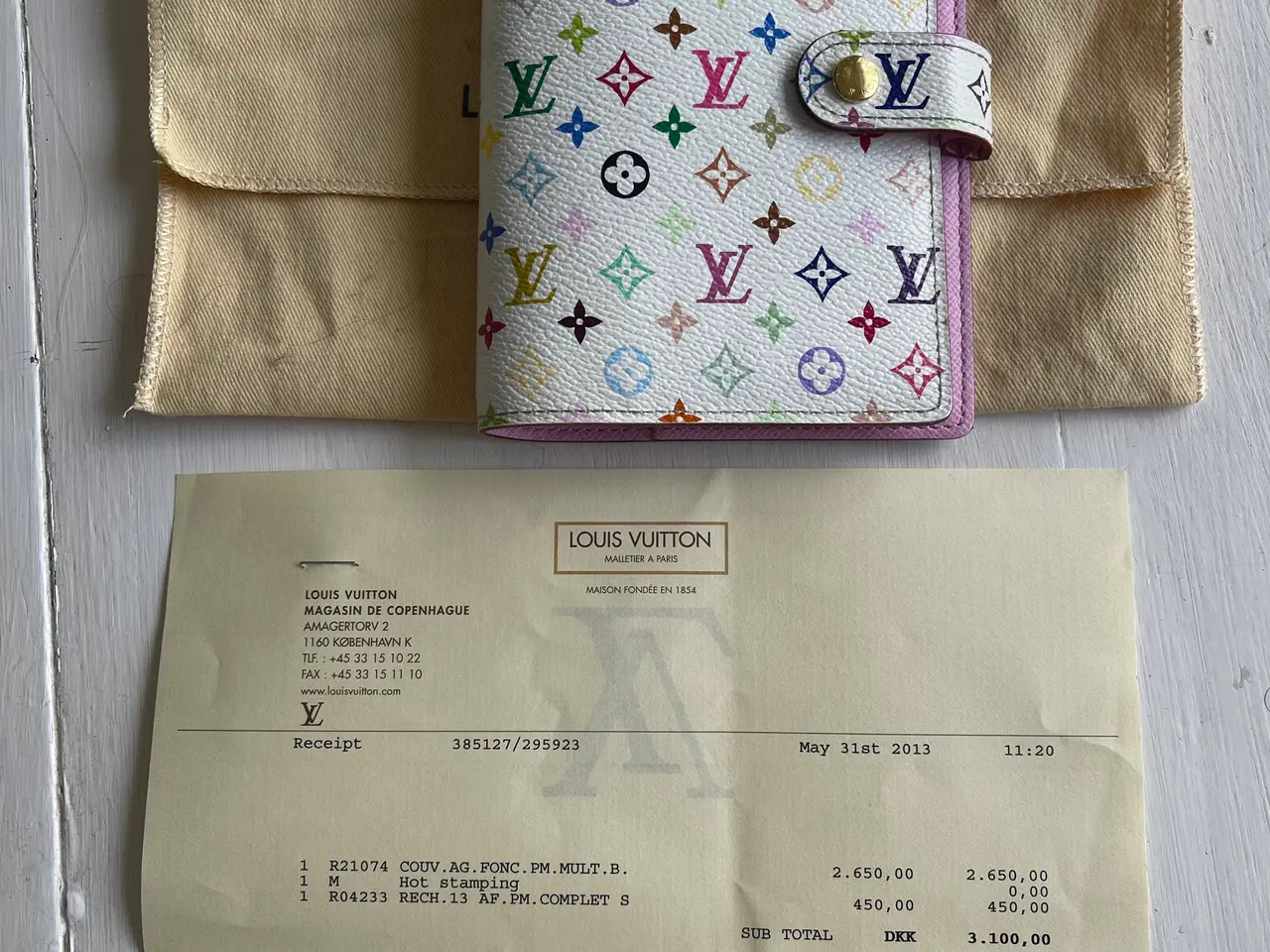Billede 1 - Louis vuitton Pm Agenda cover