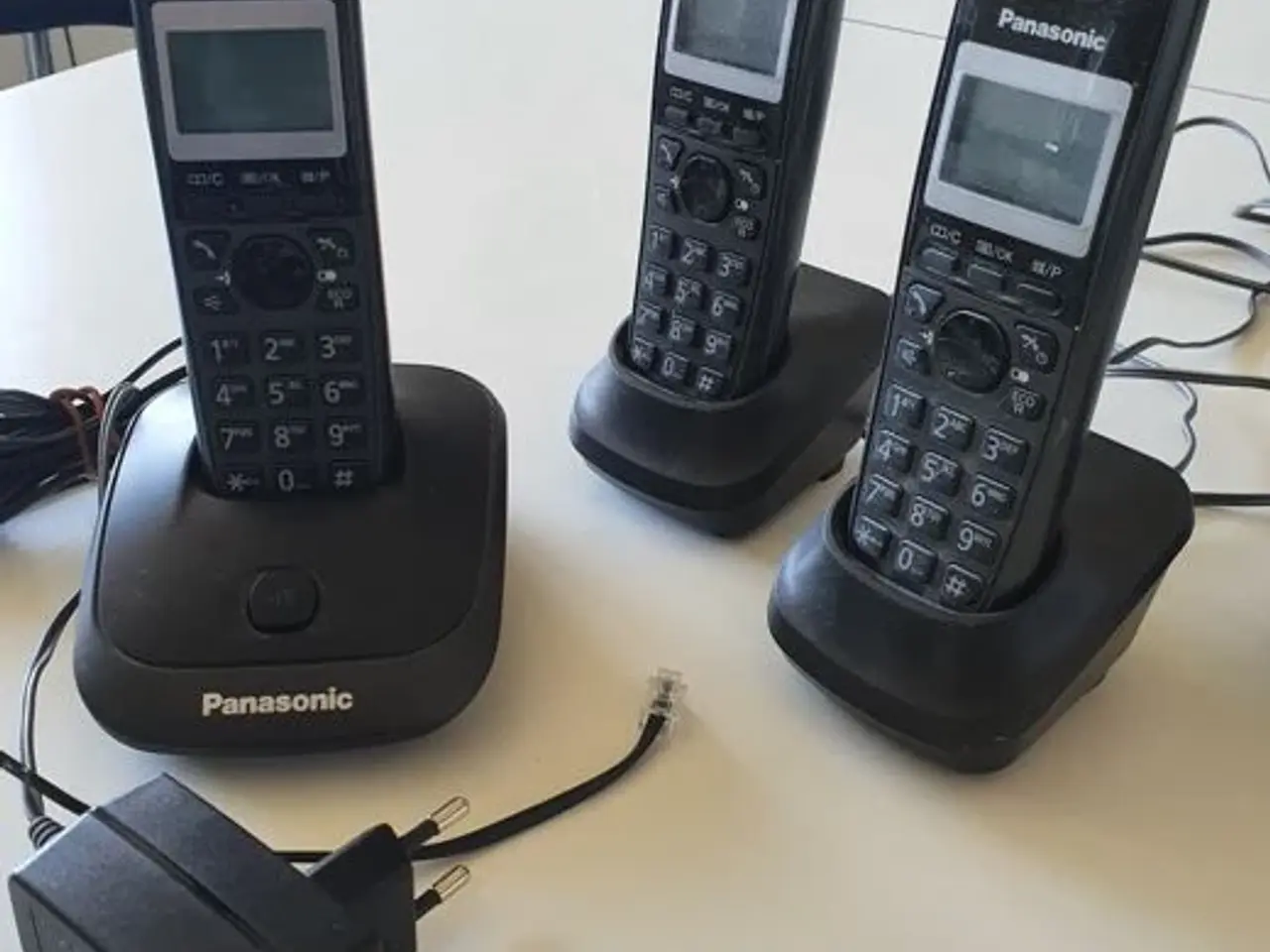 Billede 2 - Panasonic KX-TG2511NE / Trådløs med 3 håndsæt