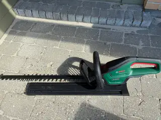 Hækklipper inkl. 2 batterier+lader