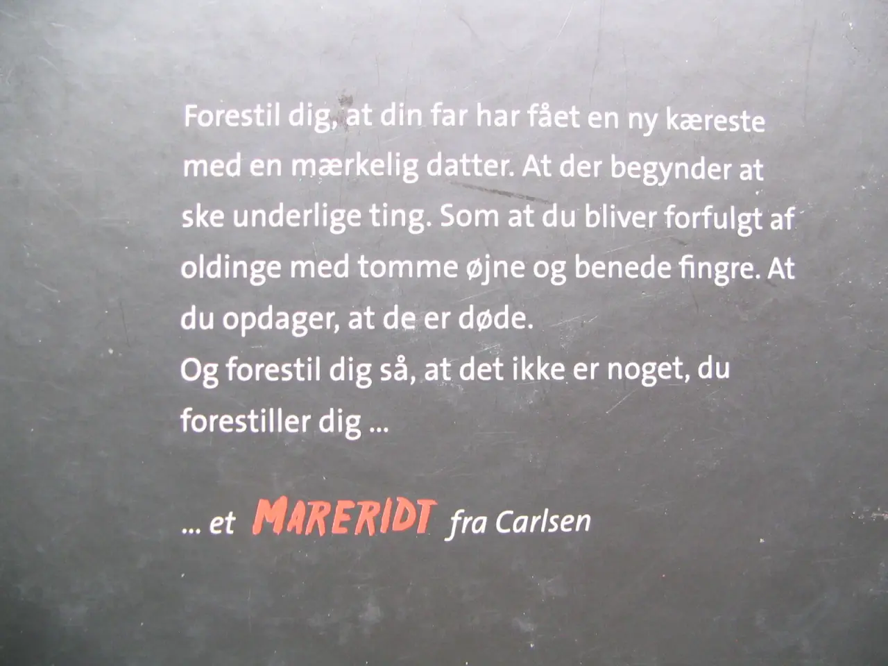 Billede 6 - Benni Bødker f.1975. Gespenst