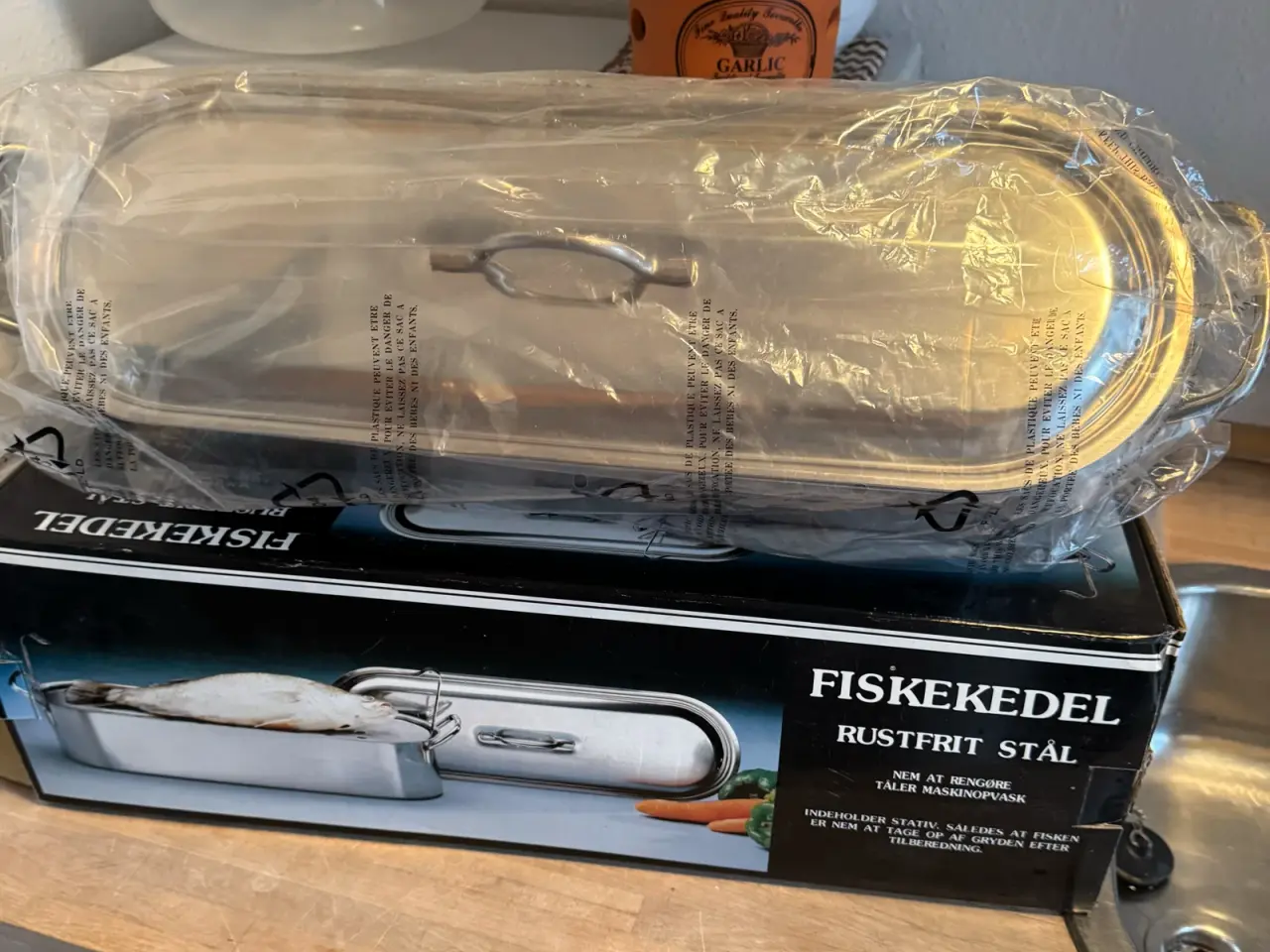 Billede 1 - Fiskegryde rustfrit stål